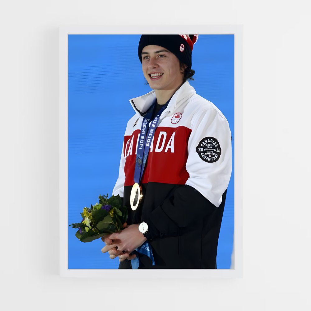 Poster L'Or du Canada – affiche Jeux Olympiques (vue 3)